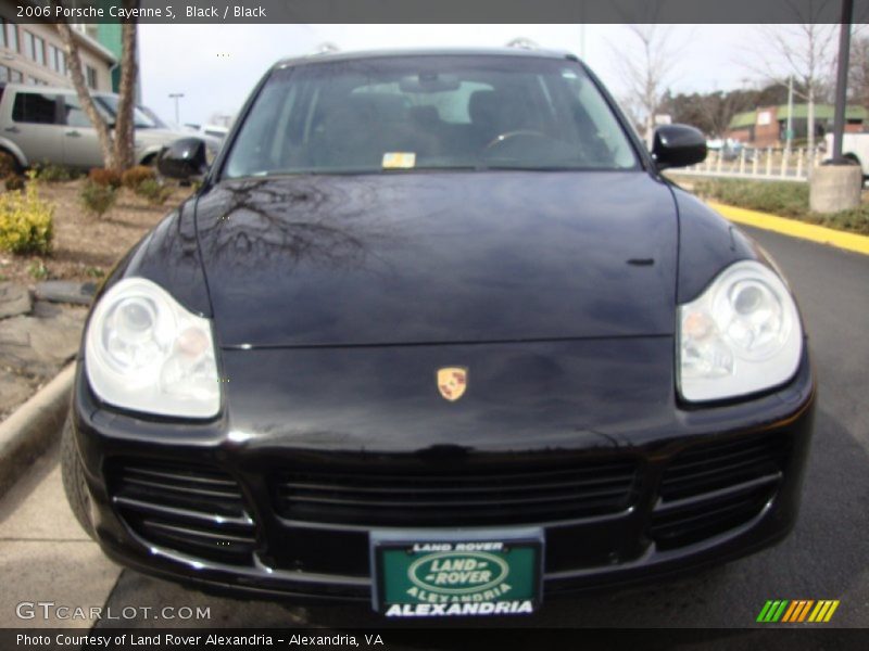 Black / Black 2006 Porsche Cayenne S