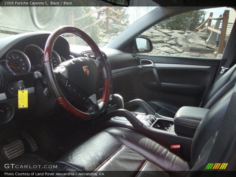Black / Black 2006 Porsche Cayenne S