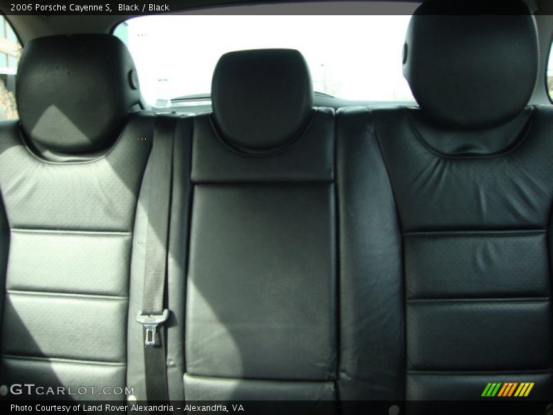 Black / Black 2006 Porsche Cayenne S