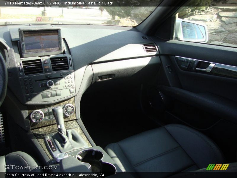 Iridium Silver Metallic / Black 2010 Mercedes-Benz C 63 AMG