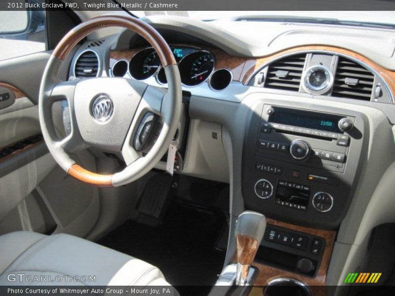 Twilight Blue Metallic / Cashmere 2012 Buick Enclave FWD