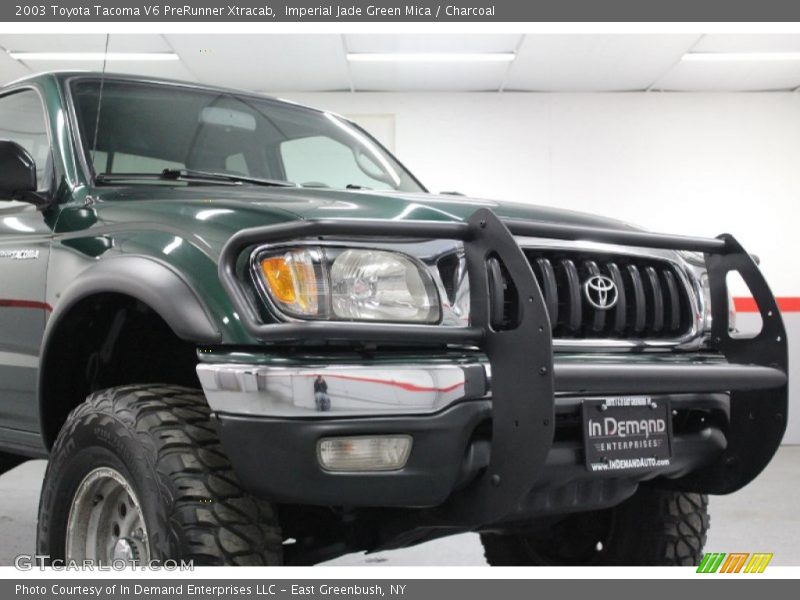 Imperial Jade Green Mica / Charcoal 2003 Toyota Tacoma V6 PreRunner Xtracab