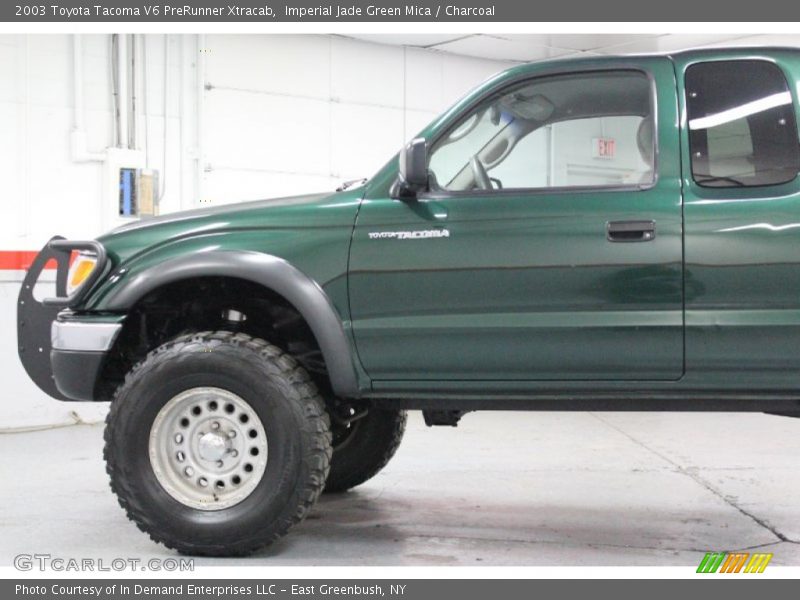 Imperial Jade Green Mica / Charcoal 2003 Toyota Tacoma V6 PreRunner Xtracab