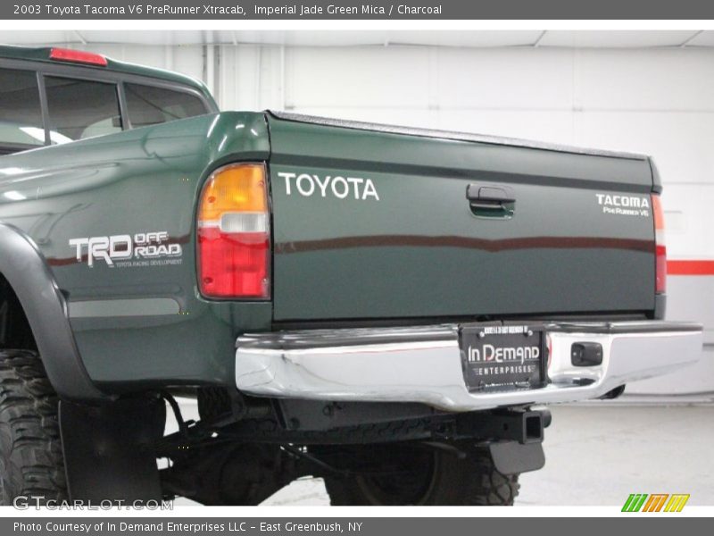 Imperial Jade Green Mica / Charcoal 2003 Toyota Tacoma V6 PreRunner Xtracab