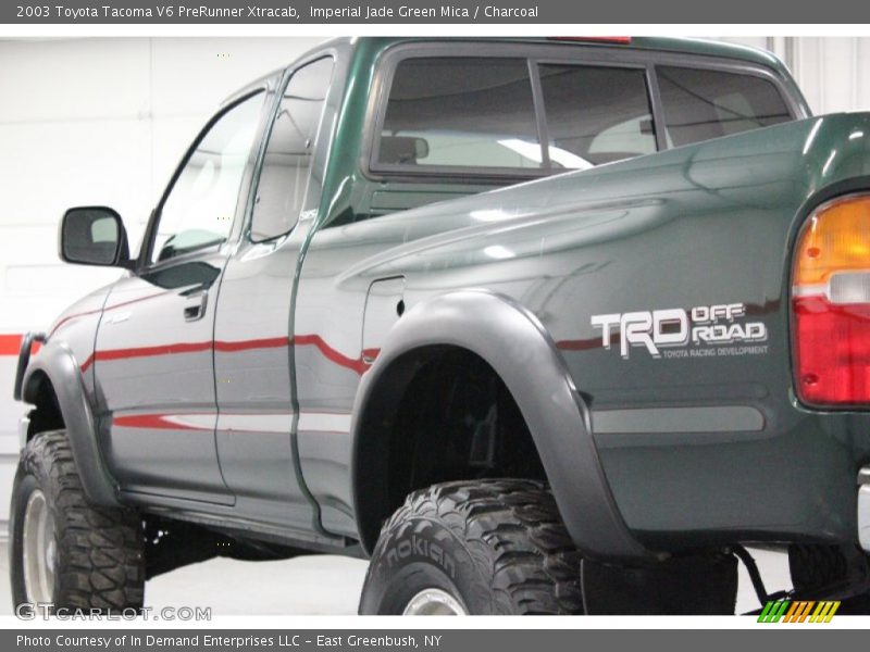 Imperial Jade Green Mica / Charcoal 2003 Toyota Tacoma V6 PreRunner Xtracab