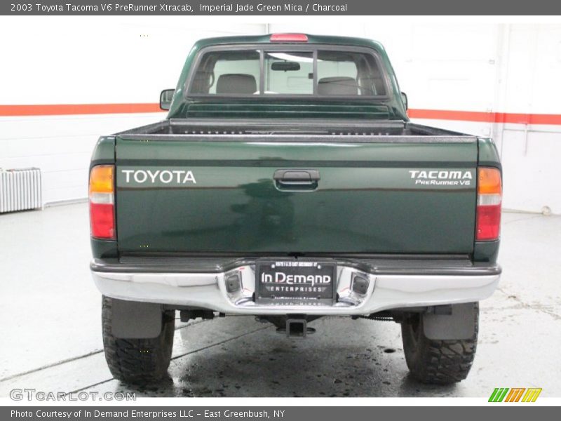 Imperial Jade Green Mica / Charcoal 2003 Toyota Tacoma V6 PreRunner Xtracab