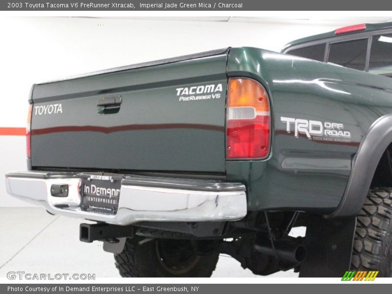 Imperial Jade Green Mica / Charcoal 2003 Toyota Tacoma V6 PreRunner Xtracab