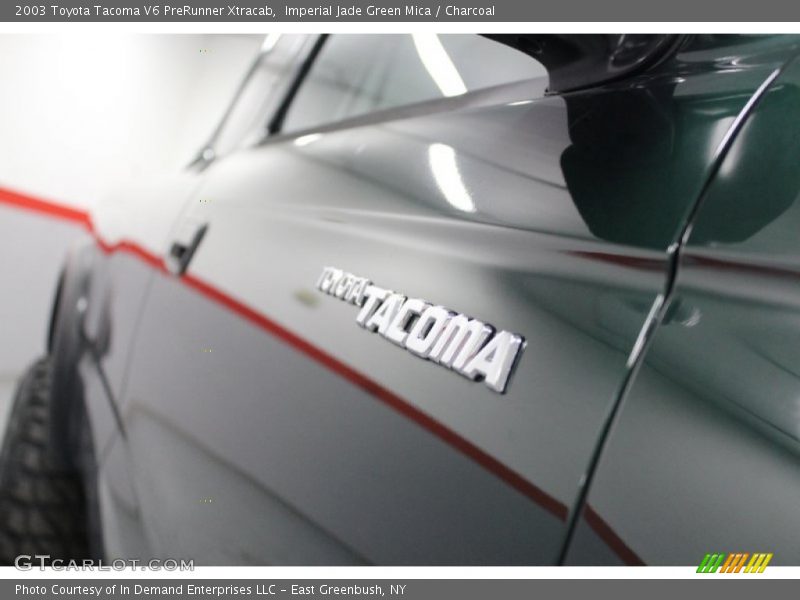 Imperial Jade Green Mica / Charcoal 2003 Toyota Tacoma V6 PreRunner Xtracab