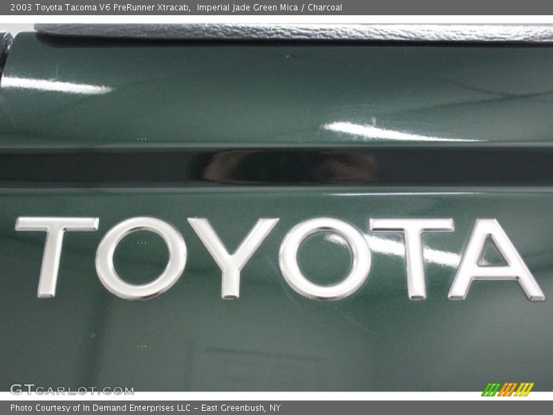 Imperial Jade Green Mica / Charcoal 2003 Toyota Tacoma V6 PreRunner Xtracab