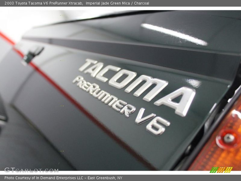Imperial Jade Green Mica / Charcoal 2003 Toyota Tacoma V6 PreRunner Xtracab