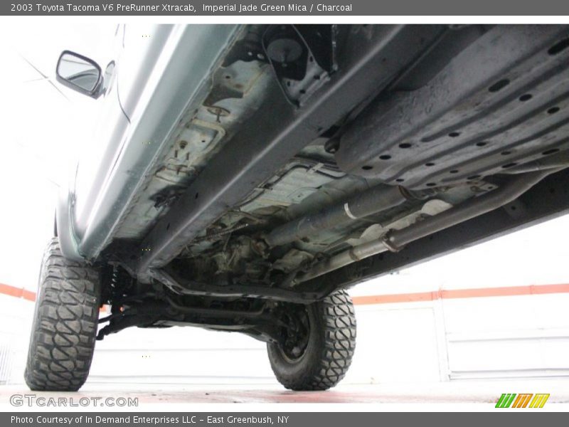 Imperial Jade Green Mica / Charcoal 2003 Toyota Tacoma V6 PreRunner Xtracab