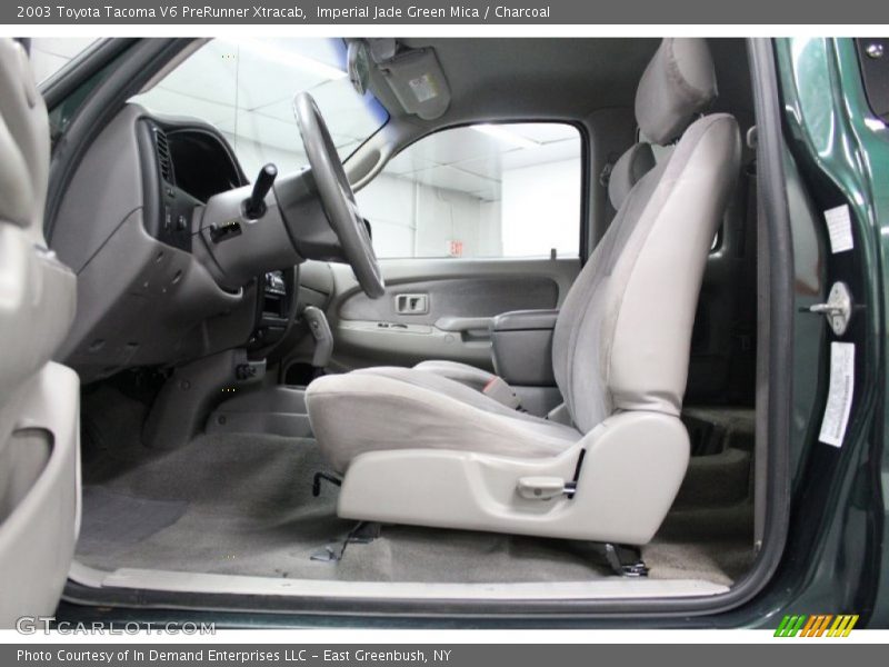 Imperial Jade Green Mica / Charcoal 2003 Toyota Tacoma V6 PreRunner Xtracab