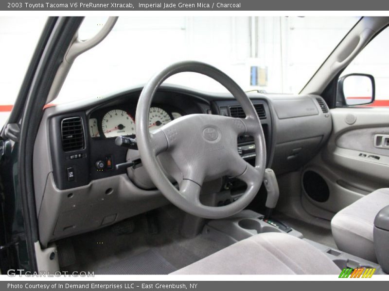 Imperial Jade Green Mica / Charcoal 2003 Toyota Tacoma V6 PreRunner Xtracab
