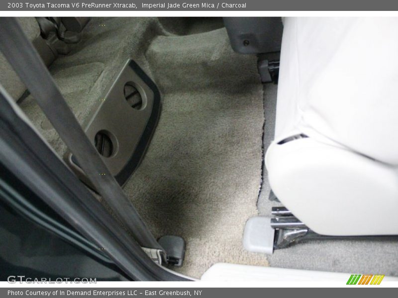Imperial Jade Green Mica / Charcoal 2003 Toyota Tacoma V6 PreRunner Xtracab