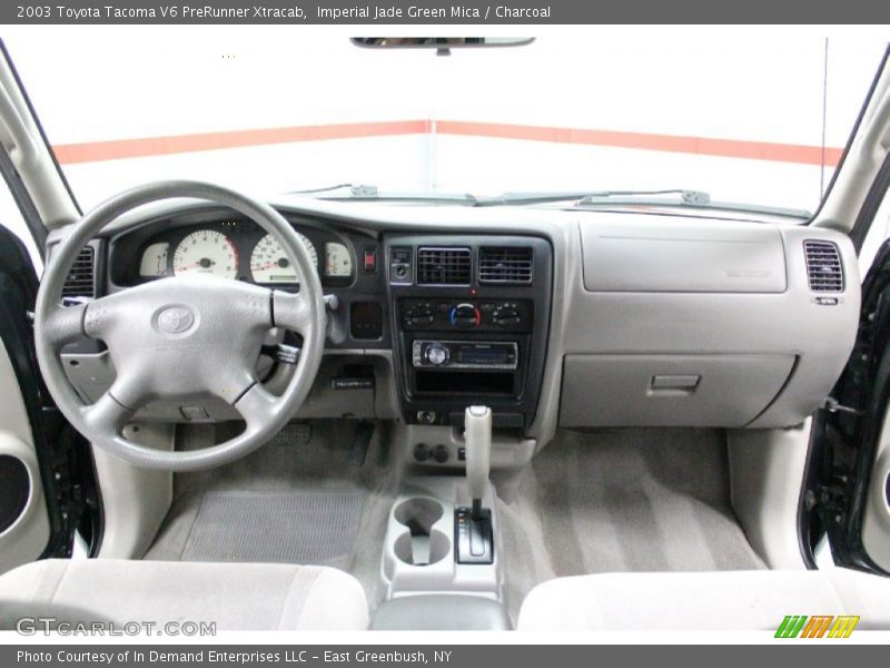 Imperial Jade Green Mica / Charcoal 2003 Toyota Tacoma V6 PreRunner Xtracab