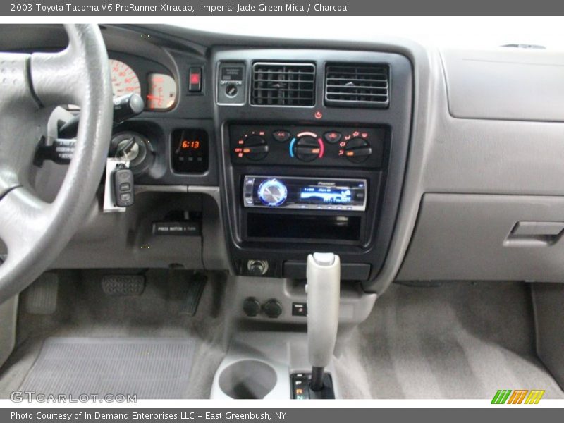 Imperial Jade Green Mica / Charcoal 2003 Toyota Tacoma V6 PreRunner Xtracab