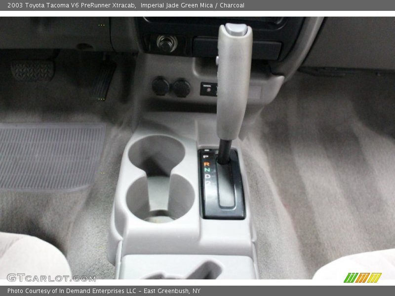 Imperial Jade Green Mica / Charcoal 2003 Toyota Tacoma V6 PreRunner Xtracab