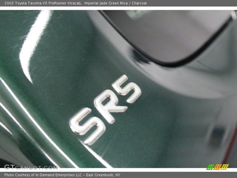 Imperial Jade Green Mica / Charcoal 2003 Toyota Tacoma V6 PreRunner Xtracab