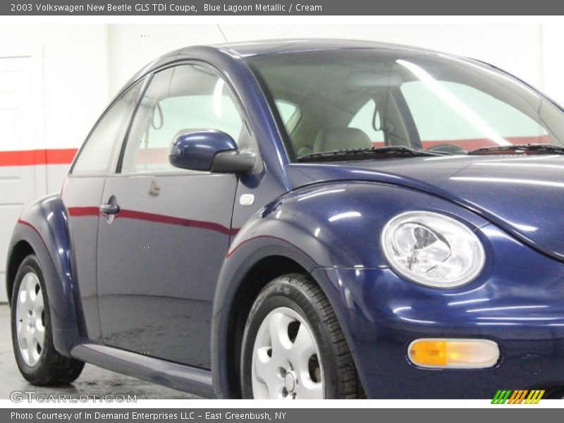 Blue Lagoon Metallic / Cream 2003 Volkswagen New Beetle GLS TDI Coupe