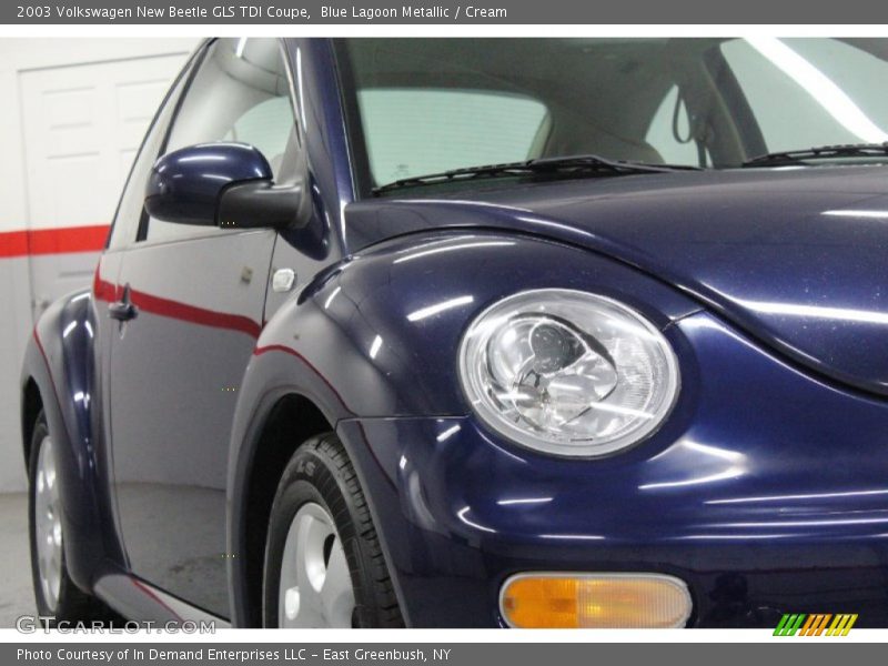 Blue Lagoon Metallic / Cream 2003 Volkswagen New Beetle GLS TDI Coupe