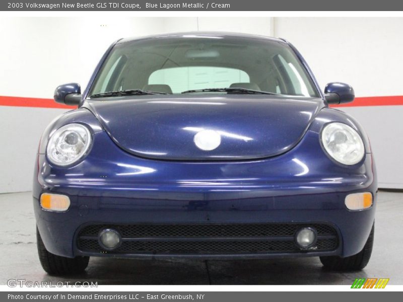 Blue Lagoon Metallic / Cream 2003 Volkswagen New Beetle GLS TDI Coupe