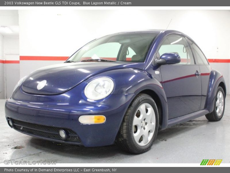 Blue Lagoon Metallic / Cream 2003 Volkswagen New Beetle GLS TDI Coupe