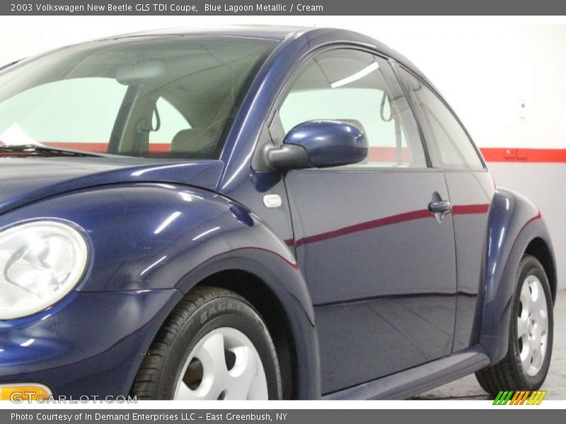 Blue Lagoon Metallic / Cream 2003 Volkswagen New Beetle GLS TDI Coupe