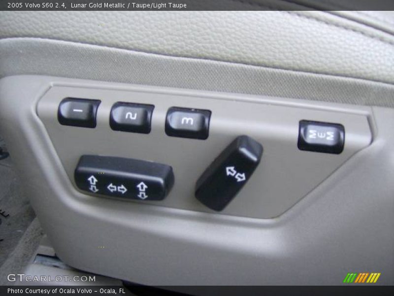 Lunar Gold Metallic / Taupe/Light Taupe 2005 Volvo S60 2.4