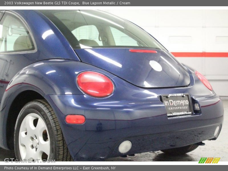 Blue Lagoon Metallic / Cream 2003 Volkswagen New Beetle GLS TDI Coupe