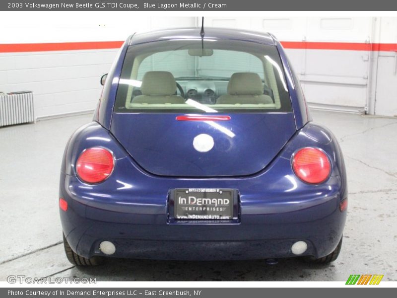 Blue Lagoon Metallic / Cream 2003 Volkswagen New Beetle GLS TDI Coupe