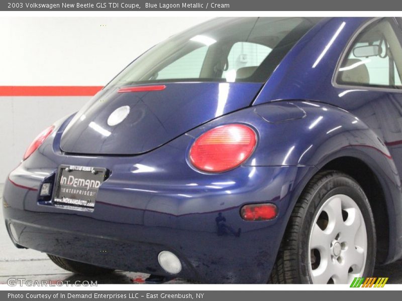 Blue Lagoon Metallic / Cream 2003 Volkswagen New Beetle GLS TDI Coupe