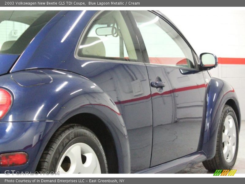 Blue Lagoon Metallic / Cream 2003 Volkswagen New Beetle GLS TDI Coupe