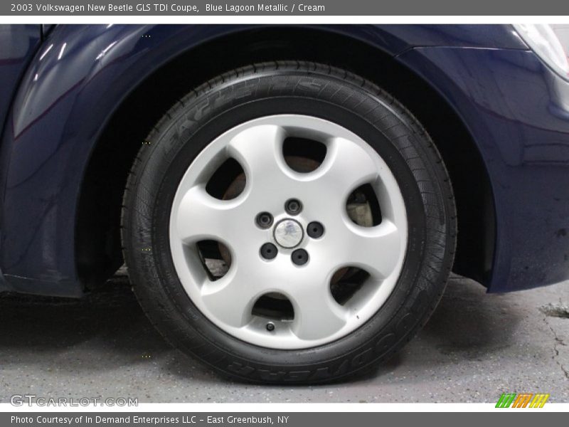 Blue Lagoon Metallic / Cream 2003 Volkswagen New Beetle GLS TDI Coupe