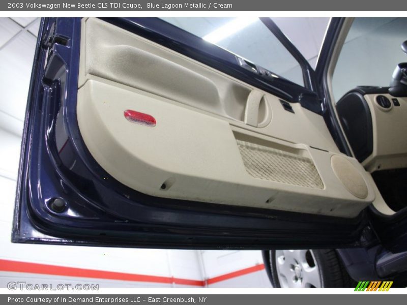 Blue Lagoon Metallic / Cream 2003 Volkswagen New Beetle GLS TDI Coupe