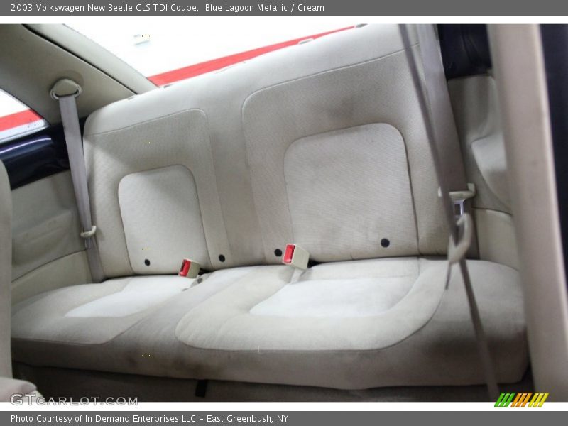 Blue Lagoon Metallic / Cream 2003 Volkswagen New Beetle GLS TDI Coupe