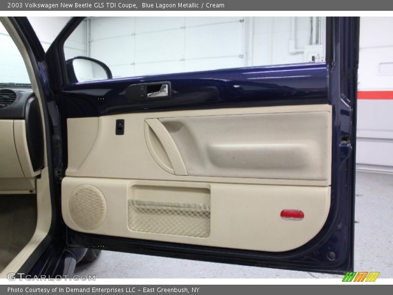 Blue Lagoon Metallic / Cream 2003 Volkswagen New Beetle GLS TDI Coupe