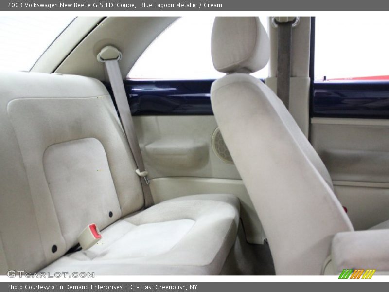 Blue Lagoon Metallic / Cream 2003 Volkswagen New Beetle GLS TDI Coupe