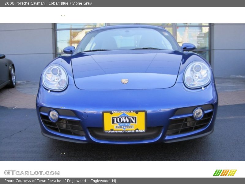 Cobalt Blue / Stone Grey 2008 Porsche Cayman
