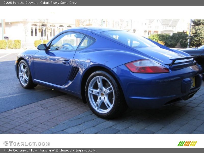 Cobalt Blue / Stone Grey 2008 Porsche Cayman