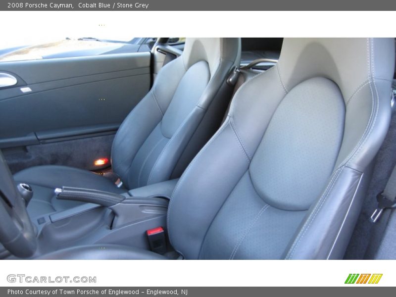 Cobalt Blue / Stone Grey 2008 Porsche Cayman