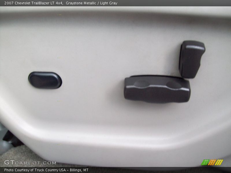 Graystone Metallic / Light Gray 2007 Chevrolet TrailBlazer LT 4x4