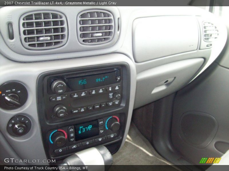 Graystone Metallic / Light Gray 2007 Chevrolet TrailBlazer LT 4x4