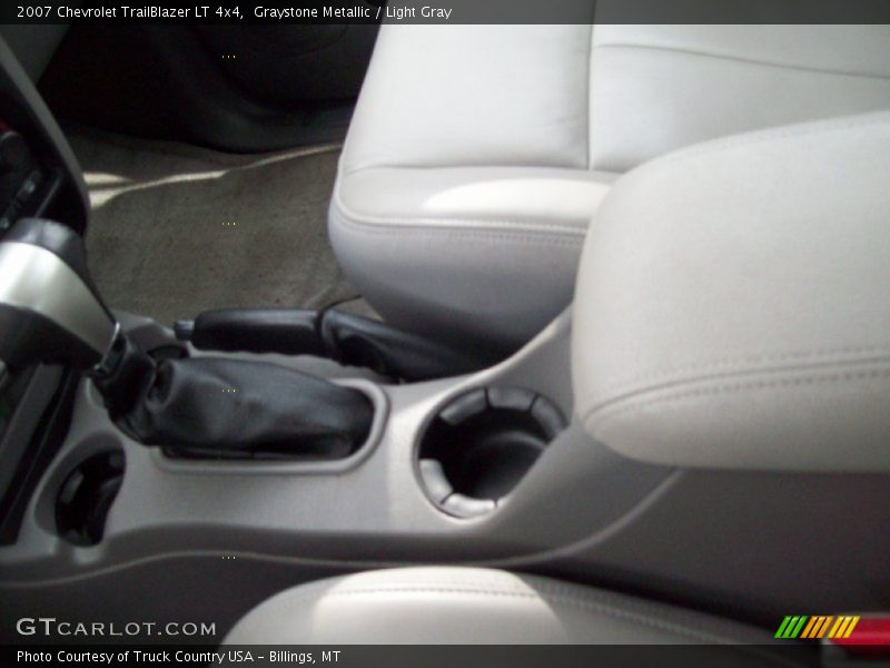 Graystone Metallic / Light Gray 2007 Chevrolet TrailBlazer LT 4x4