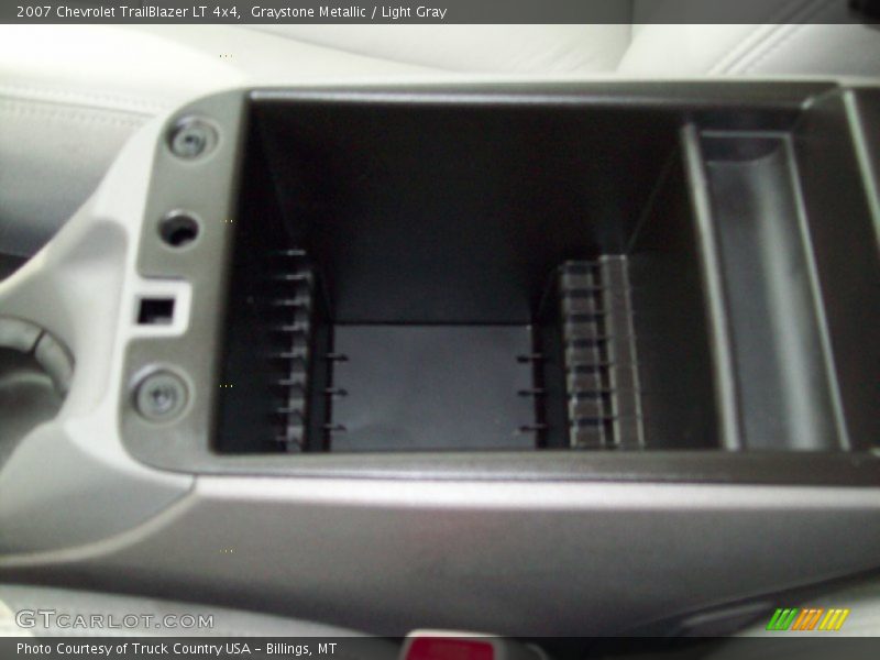 Graystone Metallic / Light Gray 2007 Chevrolet TrailBlazer LT 4x4