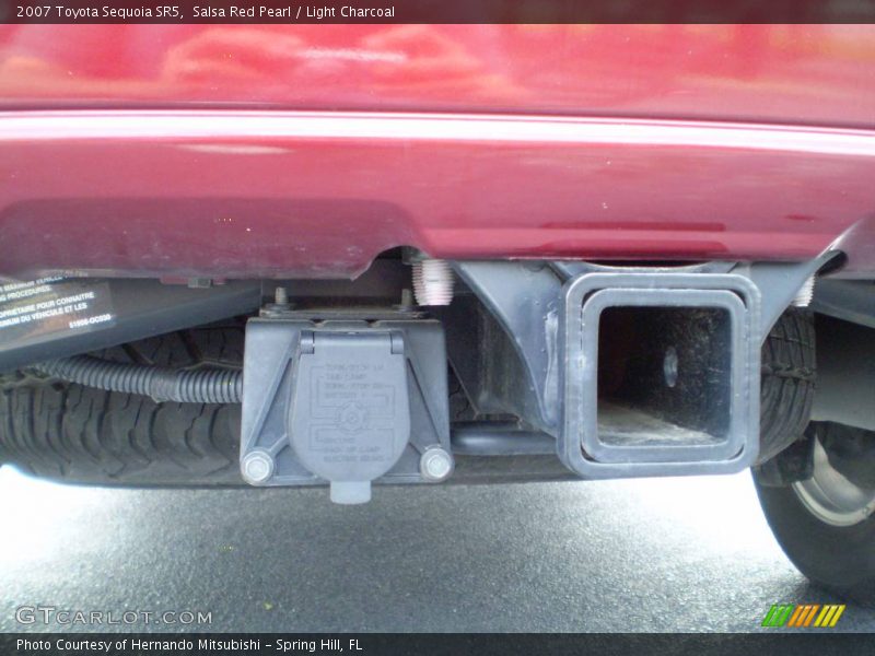 Salsa Red Pearl / Light Charcoal 2007 Toyota Sequoia SR5
