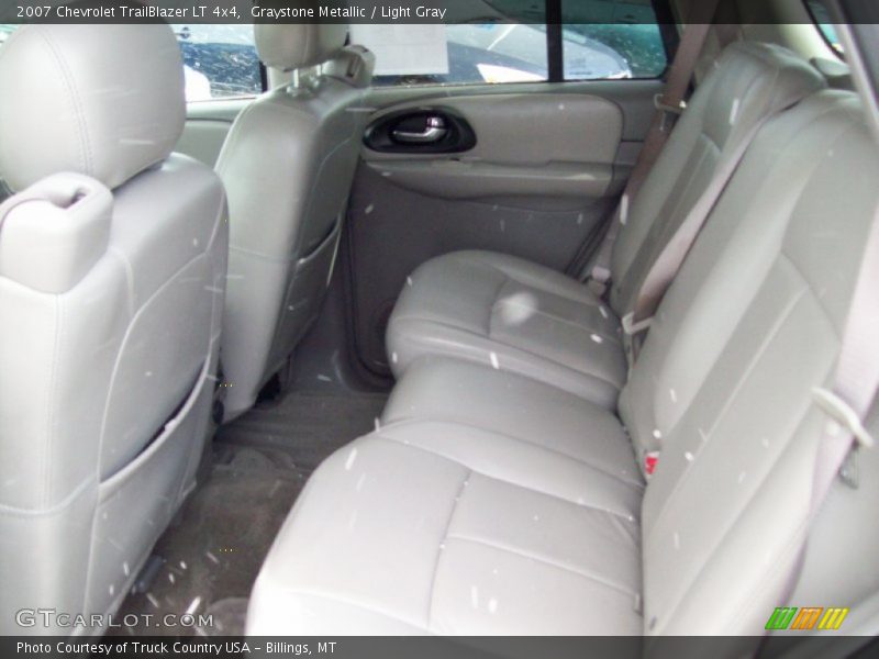 Graystone Metallic / Light Gray 2007 Chevrolet TrailBlazer LT 4x4