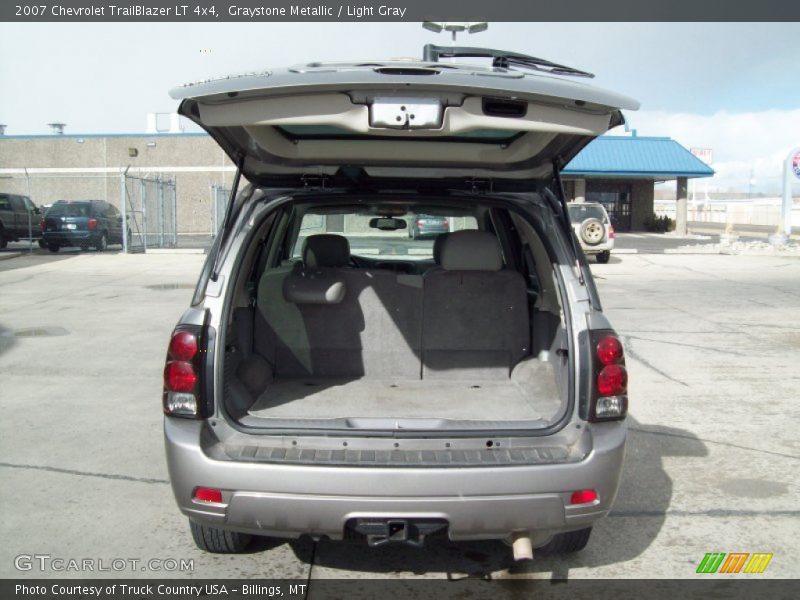 Graystone Metallic / Light Gray 2007 Chevrolet TrailBlazer LT 4x4
