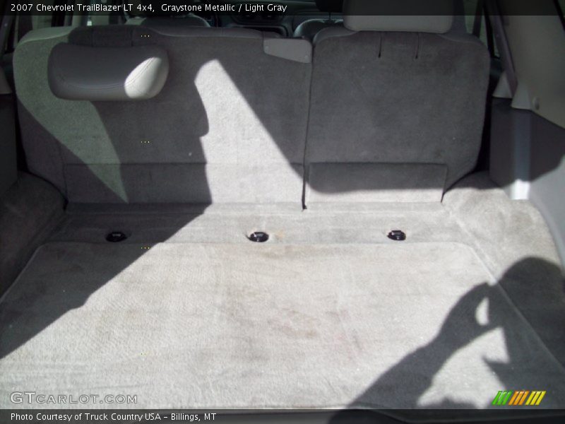 Graystone Metallic / Light Gray 2007 Chevrolet TrailBlazer LT 4x4