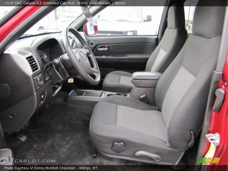Merlot Jewel Metallic / Ebony 2010 GMC Canyon SLE Extended Cab 4x4