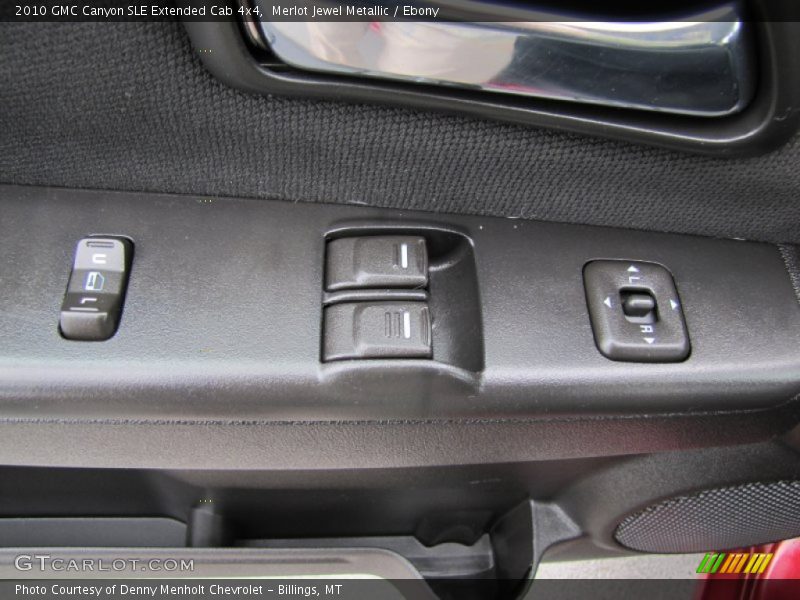 Merlot Jewel Metallic / Ebony 2010 GMC Canyon SLE Extended Cab 4x4